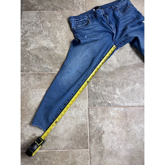 Kut from the Kloth Connie High Rise Ankle Skinny with Raw Hem Size 18 Jeans - Picture 7 of 15